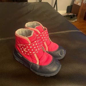 Toddler girl size 11 Kia Run Basic Blake winter boots